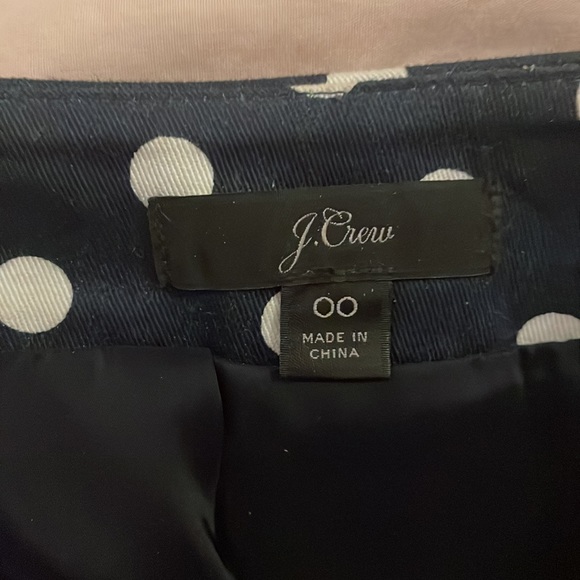 J crew 00 polka dot pencil skirt - Picture 5 of 6